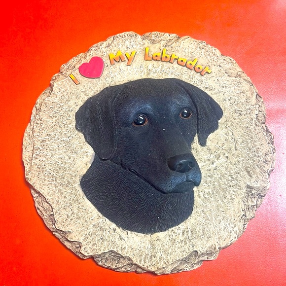 Black Labrador Stepping Stone 🪨 - Picture 1 of 8